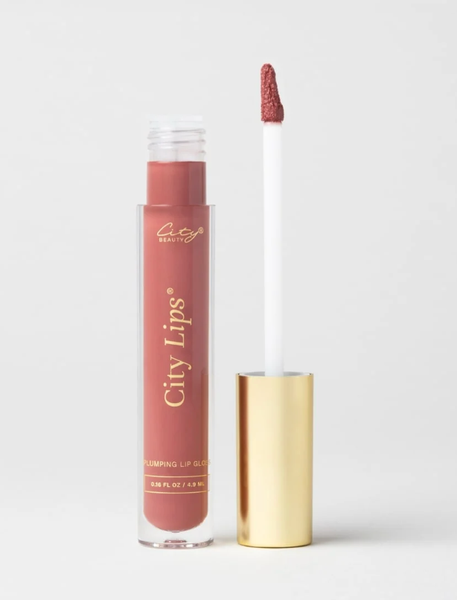 City Beauty Plumping Lip Gloss - Crimson