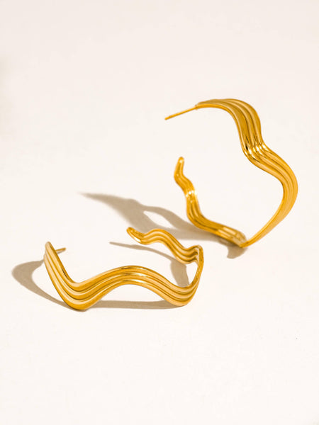 Fontaine Wave Earrings
