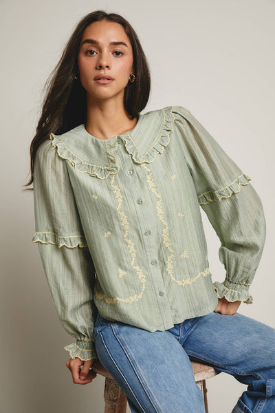 Collette Collar Blouse