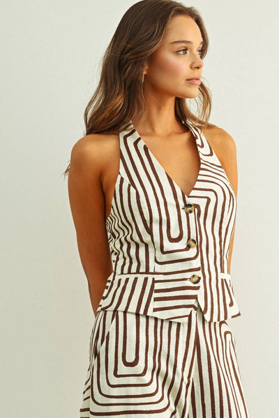 Jillian Halter Vest