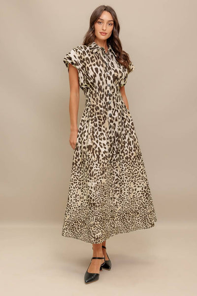 Luxe Leopard Midi