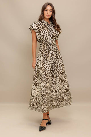 Luxe Leopard Midi