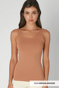Nikibiki Tank Top Mocha Mousse