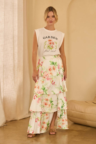 Fresh Picked Florals Skirt