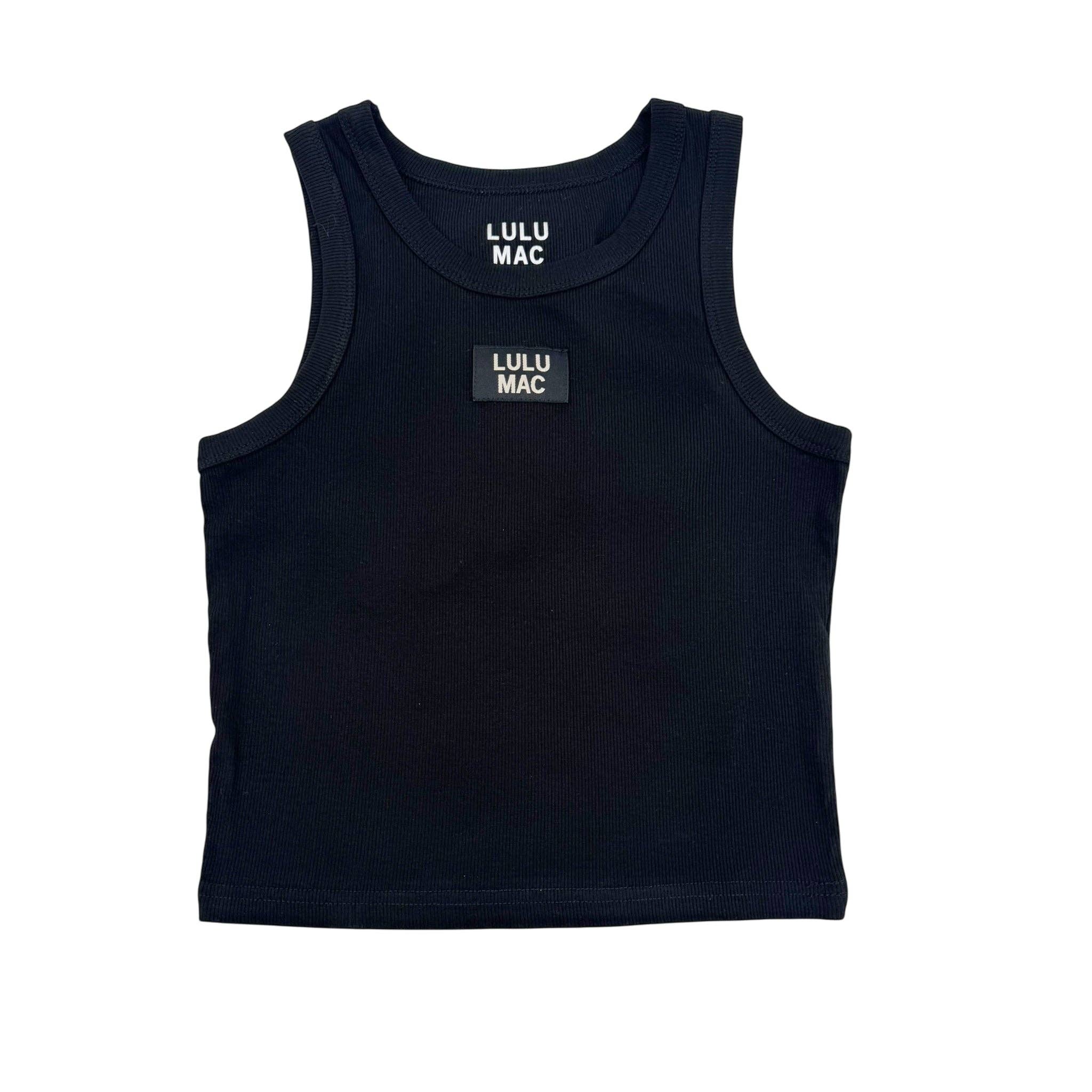 Lulu Mac Black Tank Top
