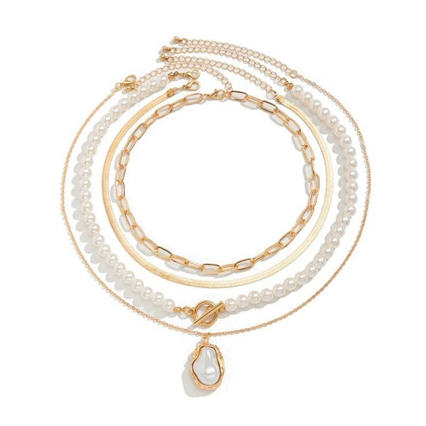 Pearl Multi-Layer Necklace