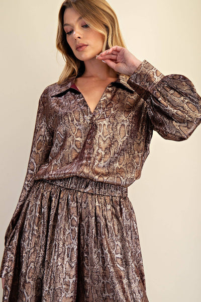 Vogue Voltage Button Down