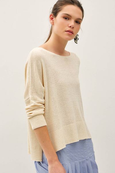 Breezy Boatneck Sweater
