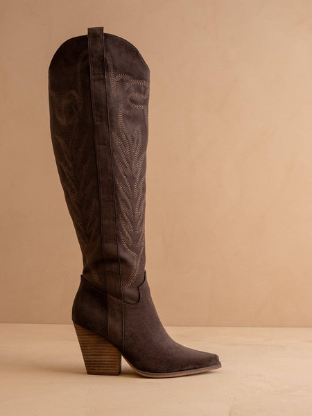 The Bronco | Embroidered Cowboy Boot