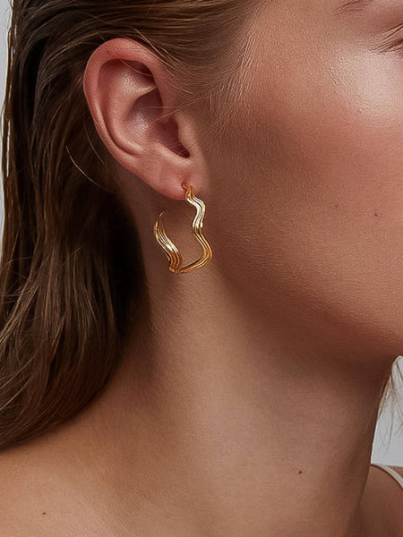 Fontaine Wave Earrings