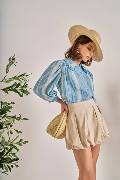 Annalise Chambray Top