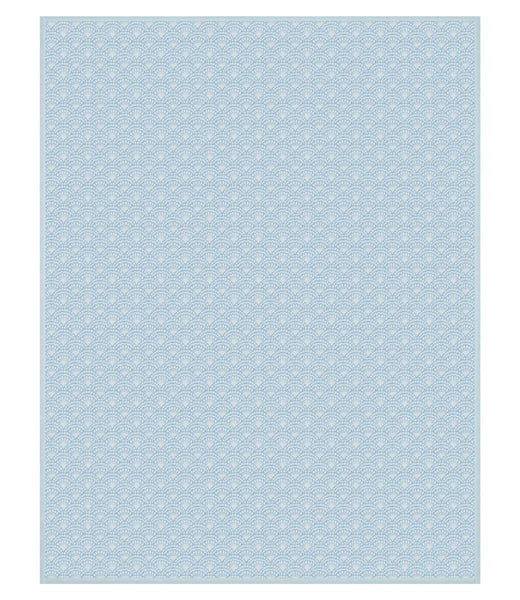 ChappyWrap Seaside Scallops Fog Blanket: Original