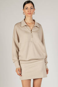 Butter Modal Skort: Taupe