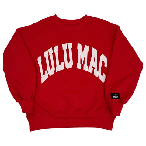 Lulu Mac Sweatshirt Red