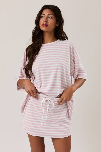 Pink Stripe Tee