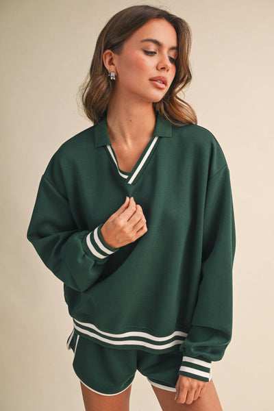 Serving up Looks Set in Green