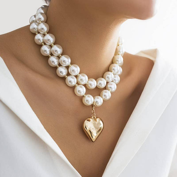 Connor Layered Pearl Necklace