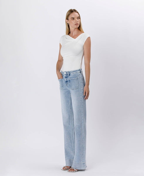 High Rise Trouser Jean