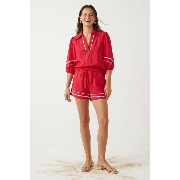 Maya Linen Blouse