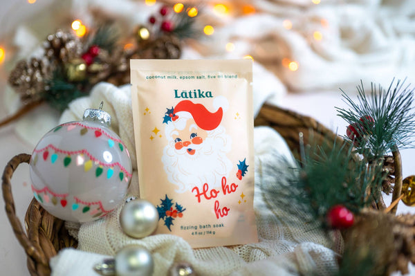 Santa Fizzing Bath Soak – Peppermint🎅🏻