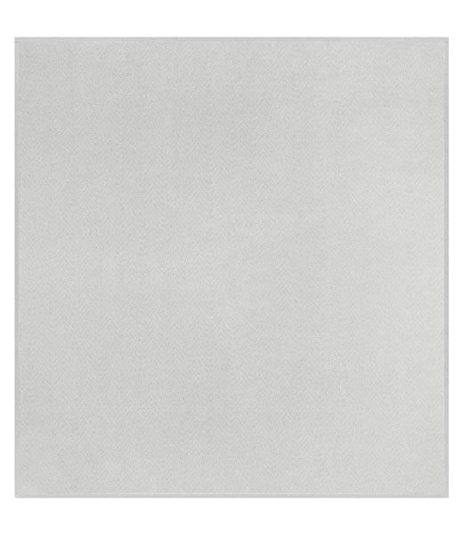 ChappyWrap - Harborview Herringbone Light Grey Blanket: Midi