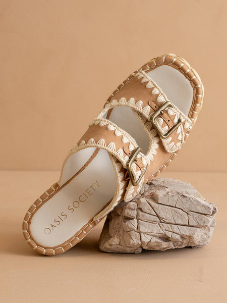 The Rae Embroidered Espadrille Wedges