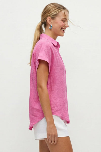 Avery Shore Popover Pink