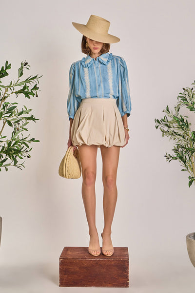 Annalise Chambray Top
