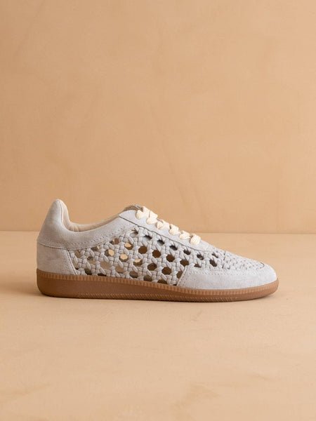 The Sandy Blue Crochet Sneaker