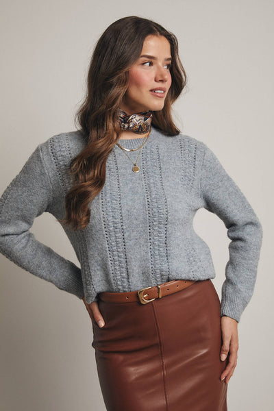Emma Taupe Sweater