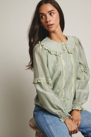 Collette Collar Blouse