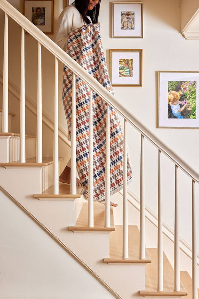 ChappyWrap - Hampton Houndstooth Blanket: Original