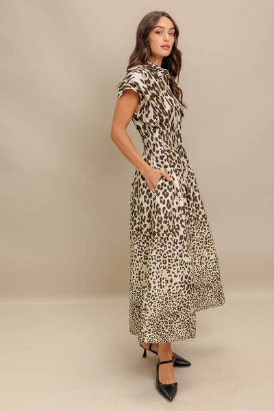 Luxe Leopard Midi