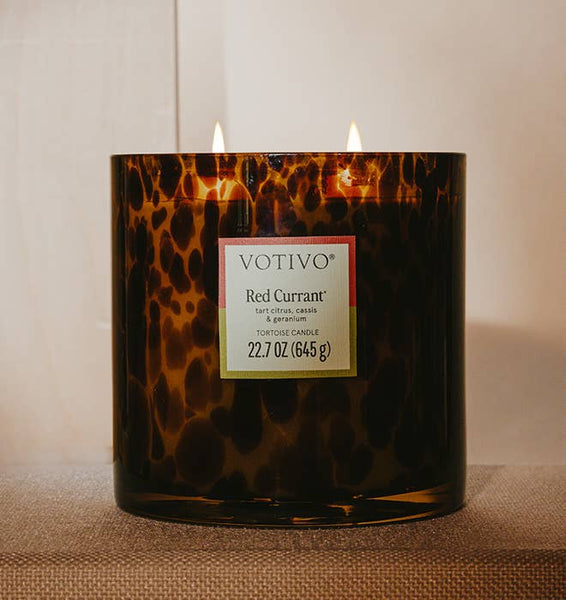 Votivo - Red Currant Tortoise Candle