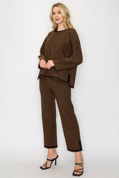Ken Stretch Knit Crepe Pant