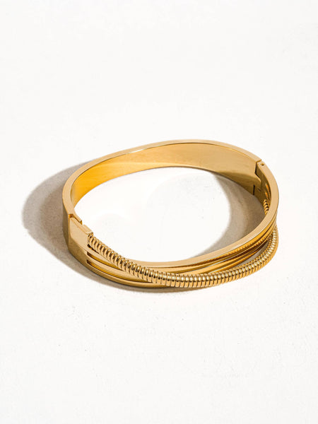 Yuna Non-Tarnish Chain Bangle Bracelet