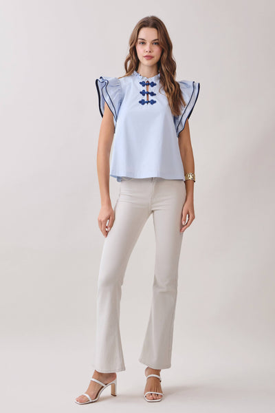 Cambridge Flutter Top