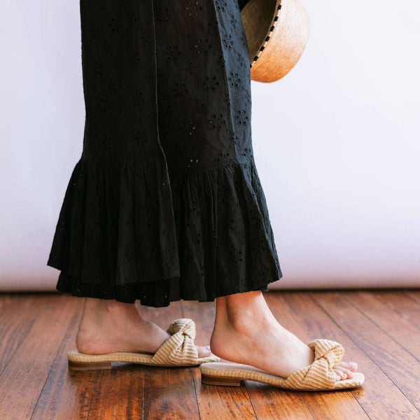 Sunshine Tienda Black Eyelet Vienna Sarong