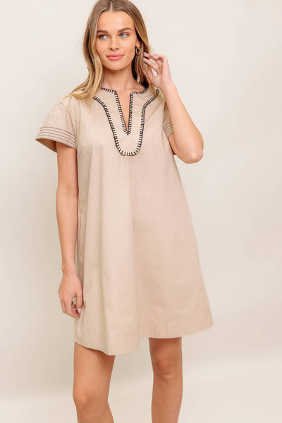 Iman Poplin Dress