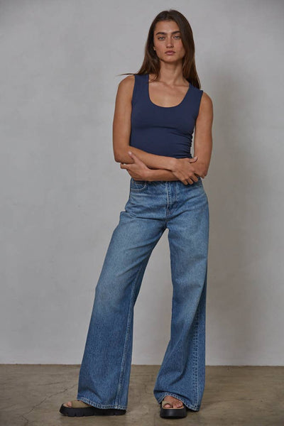 Double Layered Top Prussian Blue