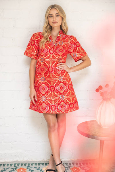 Zuri Jacquard Dress