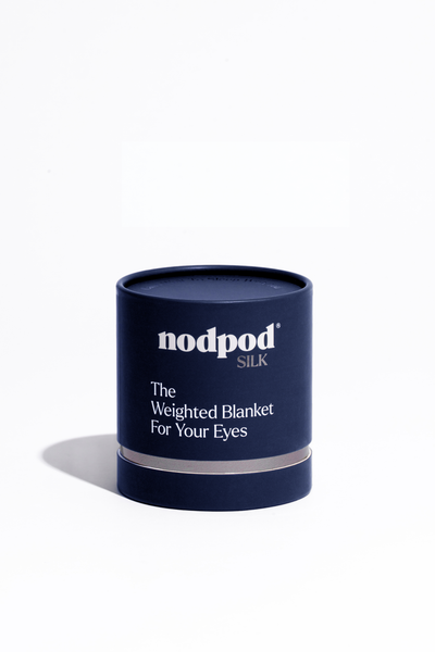 nodpod - Silk Weighted Sleep Mask- Sapphire - Eye Mask