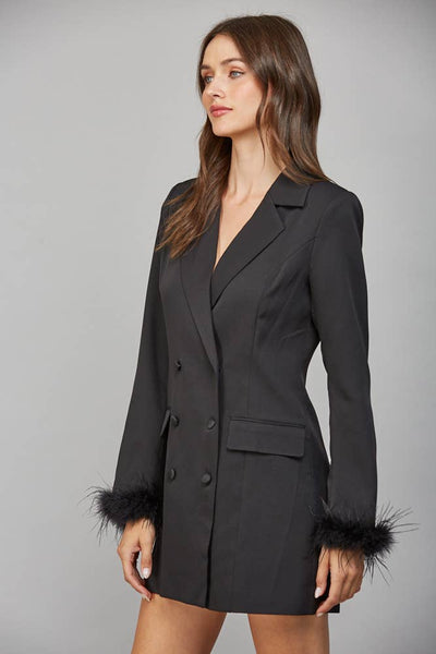 Feathered Ambition Dress