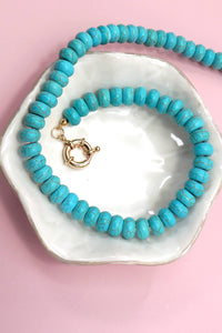 Turquoise Beaded Necklace