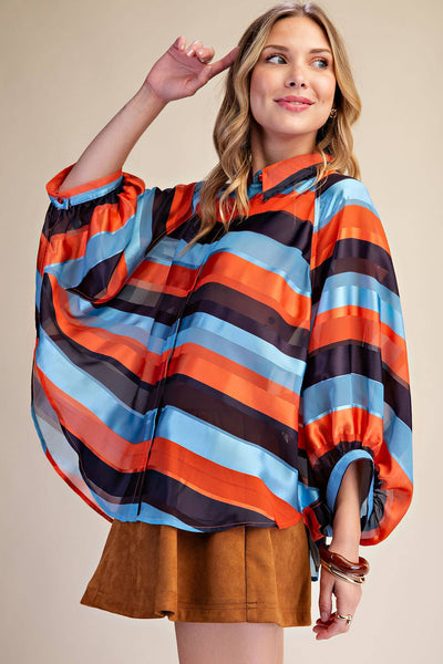 Valencia Stripe Top