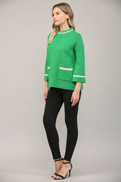 Garian Mock Neck Sweater