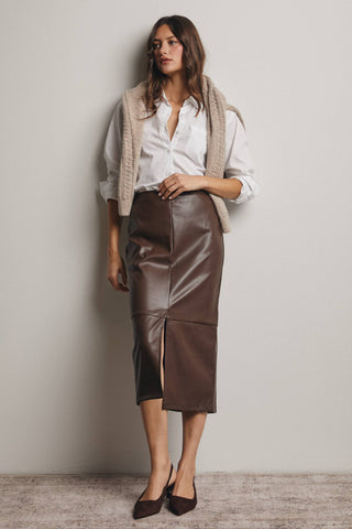 Bobbi Espresso Skirt