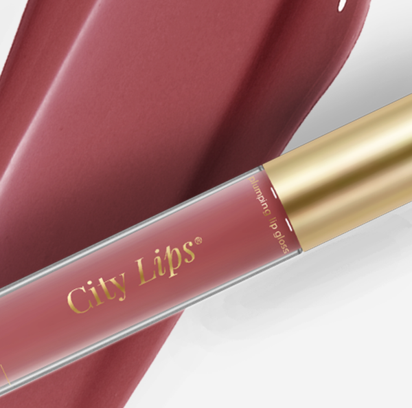 City Beauty Plumping Lip Gloss - Crimson