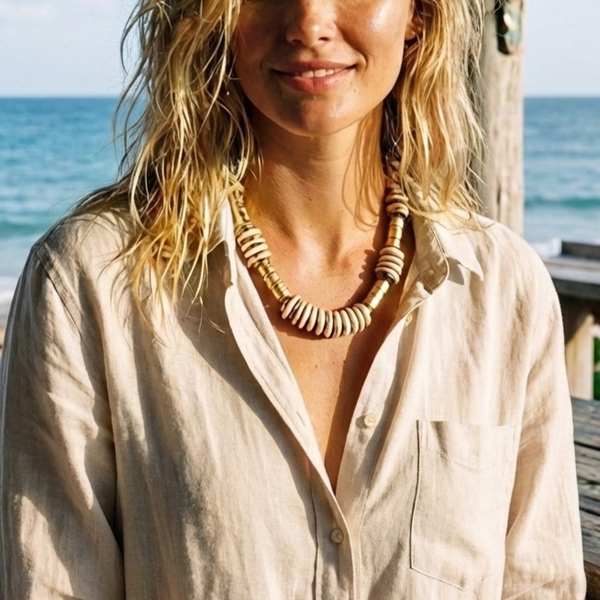 Boho Beaded Necklace