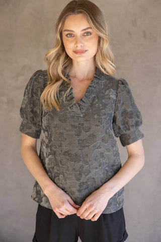 Victoria Velvet Top